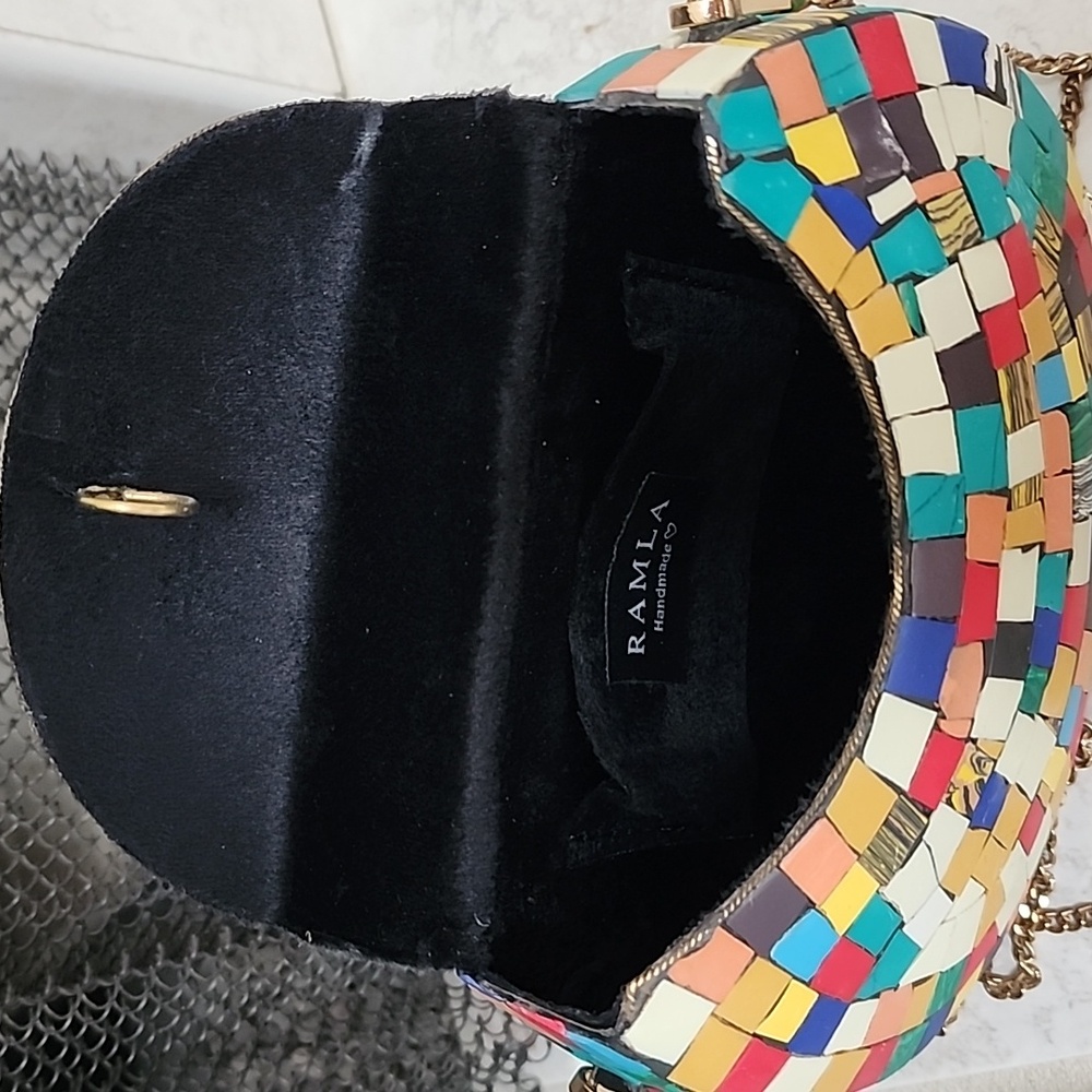 ❤️💙💚 RAMLA HANDMADE HANDBAG 💚💙❤️ - Picture 9 of 15